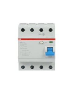 F204 A-80 0.03 wyłącznik różnicowo-prądowy  4P  A  80A  30mA  bezzwłoczny