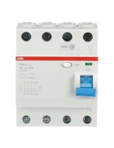 F204 A-25 0.3 wyłącznik różnicowo-prądowy  4P  A  25A  300mA  bezzwłoczny