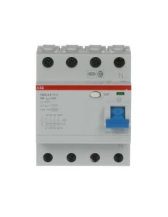 F204 A S-63 0.3 wyłącznik różnicowo-prądowy  4P  A  63A  300mA  selektywny
