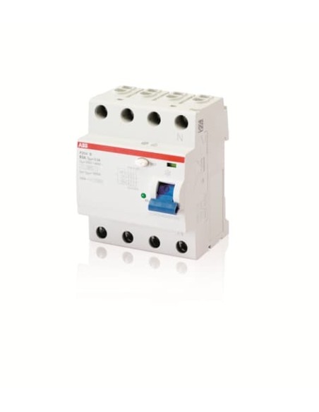 F204 B S-63 0.5 wyłącznik różnicowo-prądowy  4P  B  63A  500mA  krótkozwłoczny