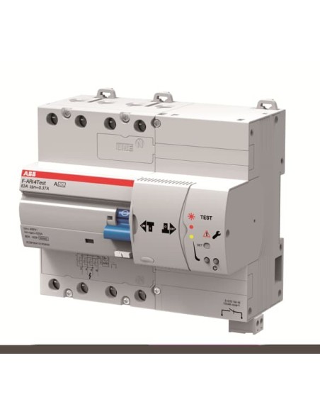 F-ATI4Test A-40 0.03 wyłącznik różnicowo-prądowy  4P  A  40A  30mA  krótkozwłoczny