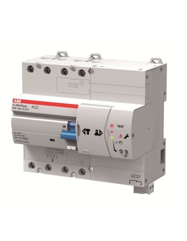 F-ARI4Test A-25 0.3 wyłącznik różnicowo-prądowy  4P  A  25A  300mA  krótkozwłoczny