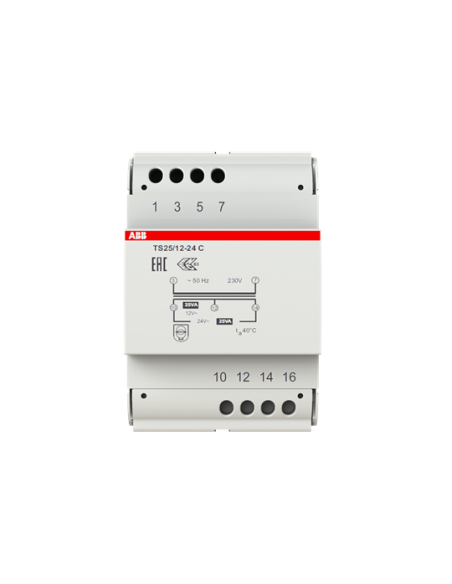 TS25 12-24C Transformator z bezpieczną izolacją 12-24V