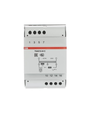 TS40 12-24C Transformator z bezpieczną izolacją 12-24V