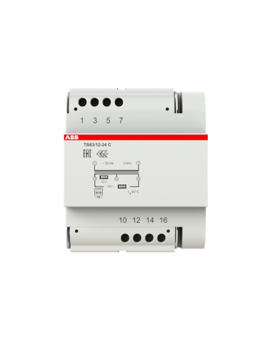 TS63 12-24C Transformator z bezpieczną izolacją 12-24V