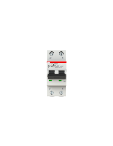 DS201 C32 A30 wyłącznik różnicowo-nadprądowy  1P+N  char. C  32A  6kA  30mA  A  bezzwłoczny