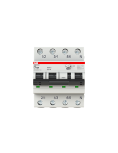 DS203NC B20 AC30 wyłącznik różnicowo-nadprądowy  3P+N  char. B  20A  6kA  30mA  AC  bezzwłoczny
