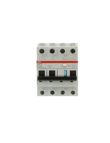 DS203NC C16 AC300 wyłącznik różnicowo-nadprądowy  3P+N  char. C  16A  6kA  300mA  AC  bezzwłoczny