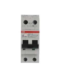 DS201 M C40 AC30 wyłącznik różnicowo-nadprądowy  1P+N  char. C  40A  10kA  30mA  AC  bezzwłoczny