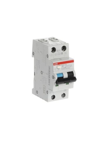 DS201 M C25 APR100 wyłącznik różnicowo-nadprądowy  1P+N  char. C  25A  10kA  100mA  A  krótkozwłoczny