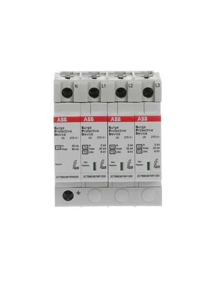 OVR T2-T3 N3 20-275 P QS ogranicznik przepięć  T2-T3  3+1  275V  In- 5kA  TN-S   TT