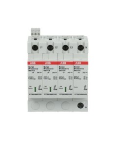 OVR T2 3N 40-350 P TS QS ogranicznik przepięć  T2  3+1  350V  In- 20kA  TN-S   TT  + styk