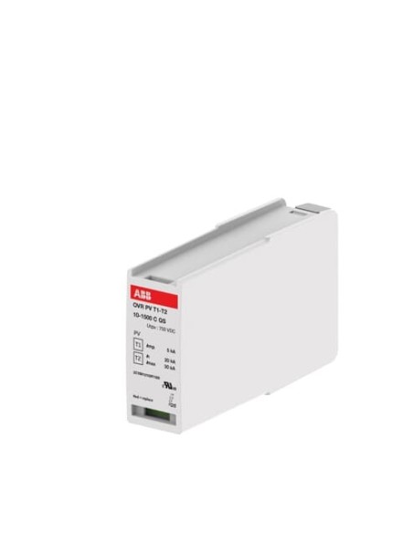 OVR PV T1-T2 10-1500 C QS wkładka ogranicznika  T1-T2  fazowa  1500V  Iimp- 5kA  In- 20kA  PV