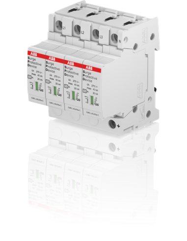 OVR T2 4L 40-275s P QS ogranicznik przepięć  T2  4+0  275V  In- 20kA  TN-S