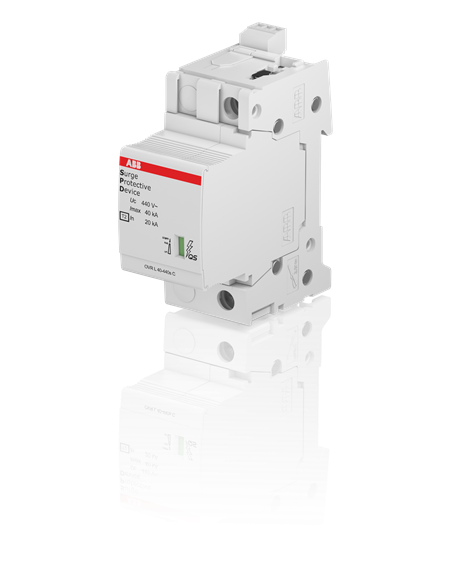 OVR T2 40-440s P TS QS ogranicznik przepięć  T2  1+0  440V  In- 20kA  TN-C  + styk