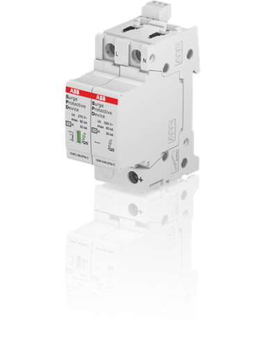 OVR T2 1N 80-275s P TS QS ogranicznik przepięć  T2  1+1  275V  In- 20kA  TN-S   TT  + styk