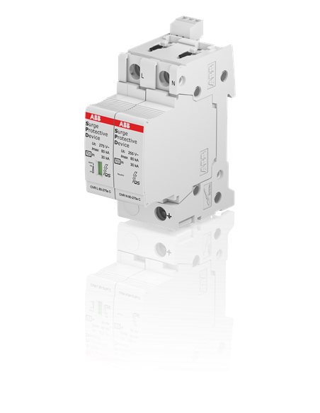 OVR T2 1N 80-275s P TS QS ogranicznik przepięć  T2  1+1  275V  In- 20kA  TN-S   TT  + styk