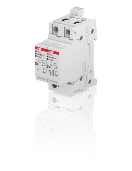 OVR T2 N1 80-275s P TS QS ogranicznik przepięć  T2  1+1  275V  In- 20kA  TN-S   TT  + styk