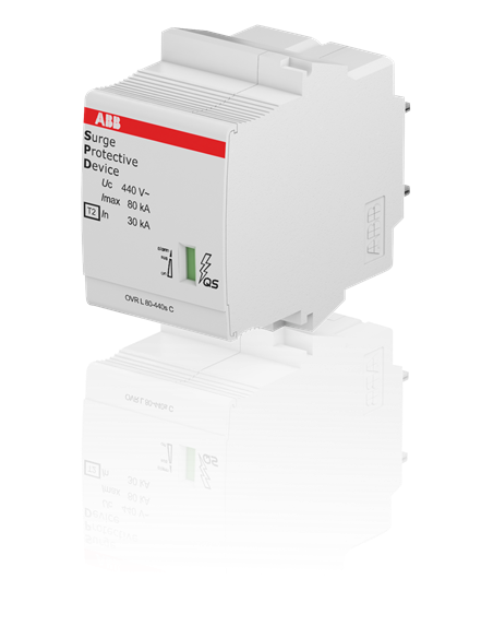 OVR T2 80-440s C QS wkładka ogranicznika  T2  fazowa  440V  In- 20kA