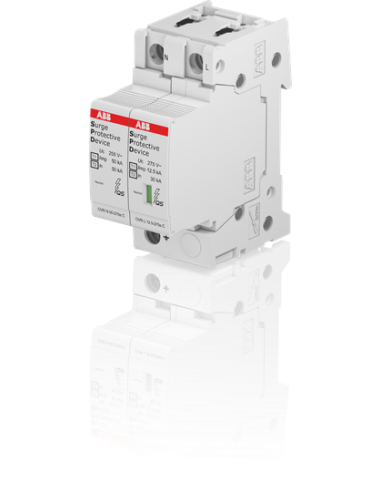 OVR T1-T2 N1 12.5-275s P QS ogranicznik przepięć  T1-T2  1+1  275V  Iimp- 125kA  In- 20kA  TN-S   TT