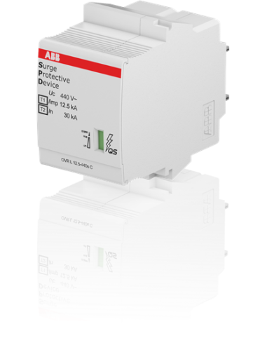 OVR T1-T2 12.5-440s C QS wkładka ogranicznika  T1-T2  fazowa  440V  Iimp- 125kA  In- 20kA