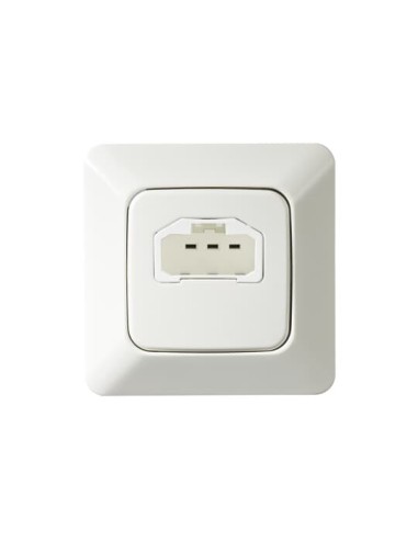 AKK6214  kompletne gniazdo ścienne z portem DCL Jussi z portem DCL