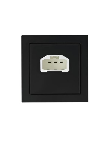 AKK681  kompletne gniazdo ścienne z portem DCL future linear antracyt