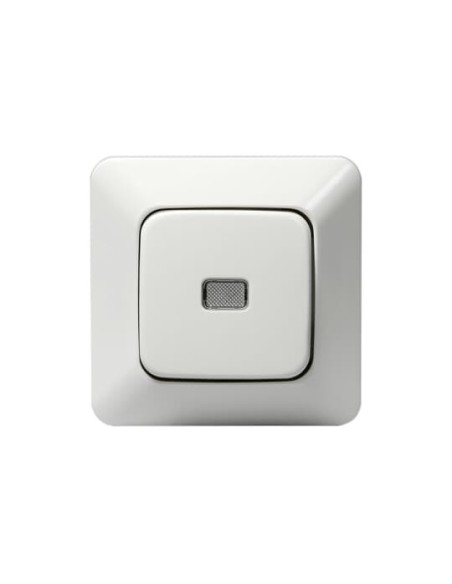 1466UGL4  ABB-Signal  przycisk zwierny z ramką  Jussi biały