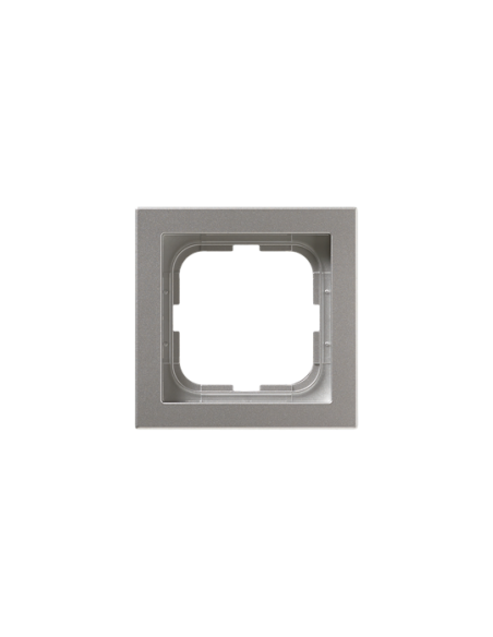 1721F85-83  Impressivo  Ramka 1-krotna 85mm  Aluminium RAL 9006