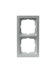 1722F85-83  Impressivo  Ramka 2-krotna 85mm  Aluminium RAL 9006