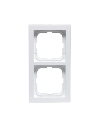 1722F85-84  Impressivo  Ramka 2-krotna 85mm  Biały RAL 9016