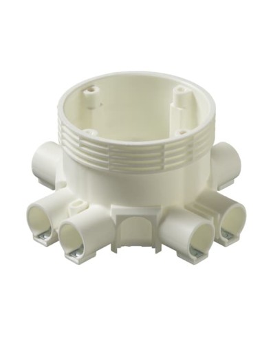 AU8.73  System ABB  Puszka łączeniowa wyoka 73mm Ø100mm 8 portów Ø20