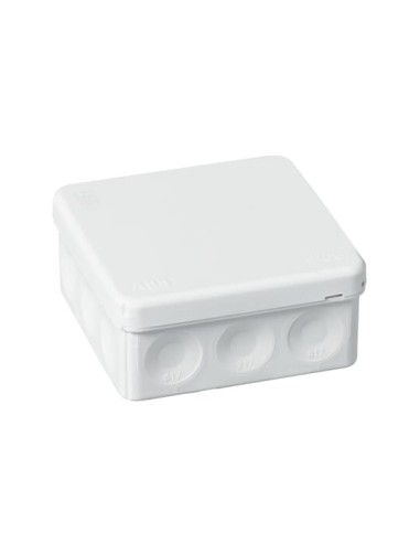 AP9  Puszka łączeniowa 86x86mm IP65 biała 500V