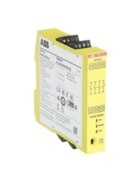 Sentry TSR20M VAC VDC przekaźnik bezpieczeństwa