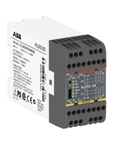 Pluto O2 sterownik bezpieczeństwa PLC