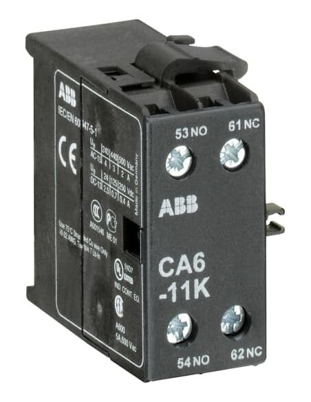 Styk pomocniczy CA6-11K 1NO 1NC