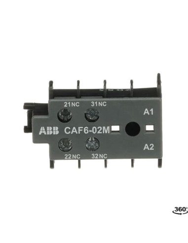 Styk pomocniczy CAF6-02M 2NC