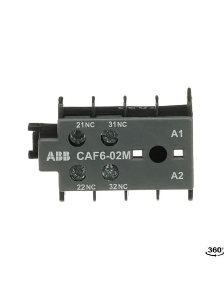 Styk pomocniczy CAF6-02M 2NC