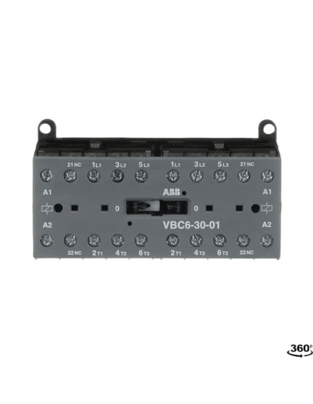 Układ rewersyjny styczników VBC6-30-01-24DC