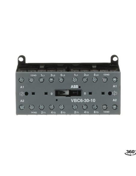 Układ rewersyjny styczników VBC6-30-10-24DC