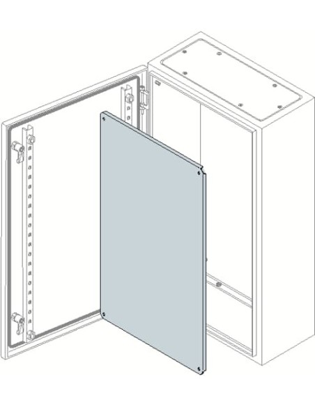 PF1280 płyta montażowa pełna ocynkowana do obudów typu SR 1200x800mm (WxS)