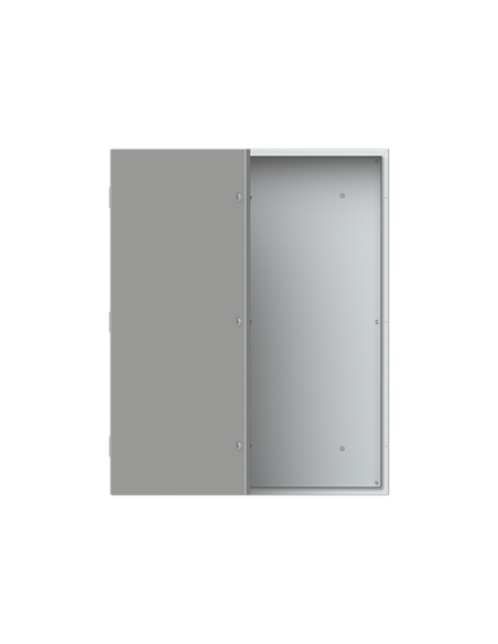 SRX-SRN10830X obudowa szara n t 180M IP66 I klasa 1000x800x300mm (WxSxG)  płyta montażowa  drzwi pełne  brak N+PE