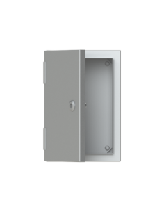 SRX-SRN3215X obudowa szara n t 0M IP66 I klasa 300x200x150mm (WxSxG)  płyta montażowa  drzwi pełne  brak N+PE