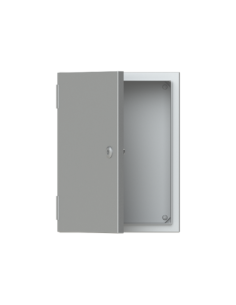 SRX-SRN4320X obudowa szara n t 0M IP66 I klasa 400x300x200mm (WxSxG)  płyta montażowa  drzwi pełne  brak N+PE