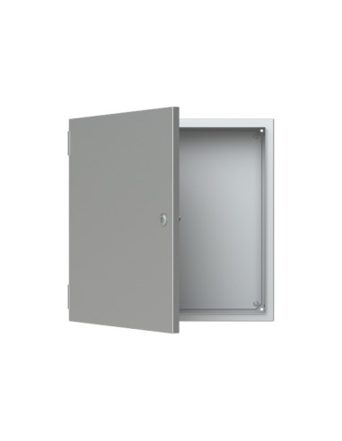 SRX-SRN5520X obudowa szara n t 0M IP66 I klasa 500x500x200mm (WxSxG)  płyta montażowa  drzwi pełne  brak N+PE