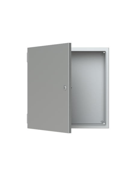 SRX-SRN5520X obudowa szara n t 0M IP66 I klasa 500x500x200mm (WxSxG)  płyta montażowa  drzwi pełne  brak N+PE