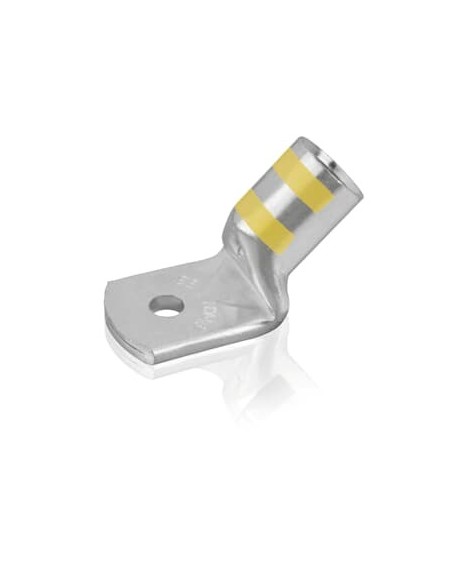 Color-Keyed Końc.rurowa 45° grubościenna 16M6-A-45  16mm2/M6  Matryca:9  Ozn:Żółte