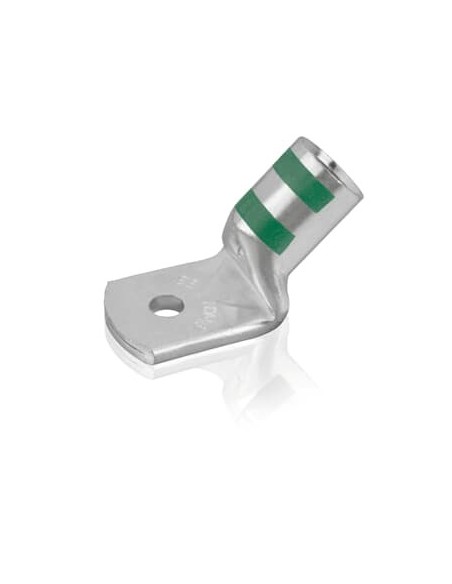 Color-Keyed Końc.rurowa 45° grubościenna 95M16-A-45  95mm2/M16  Matryca:20  Ozn:Zielone
