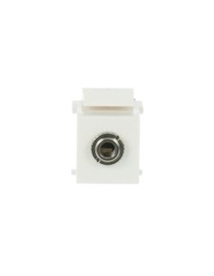 0229/42-500 | keystone audio 3.5mm biały | Rutenbeck