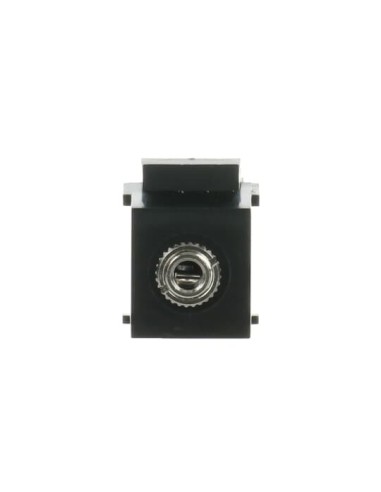0229/43-500 | keystone audio 3.5mm czarny | Rutenbeck